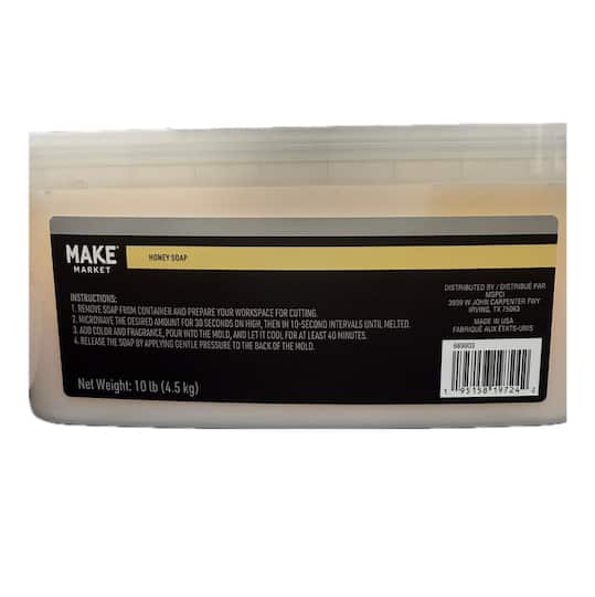 10lb. Honey Soap Base. by Make Market®